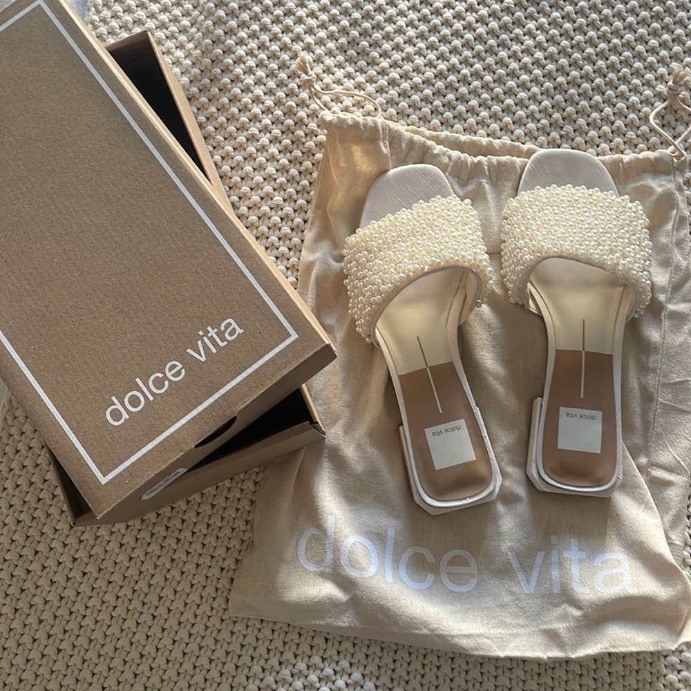 WORN ONCE DOLCE VITA FLATS